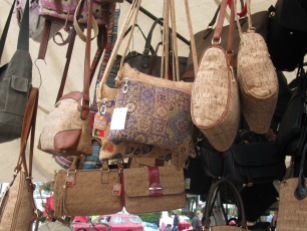 Handbags made from cork!